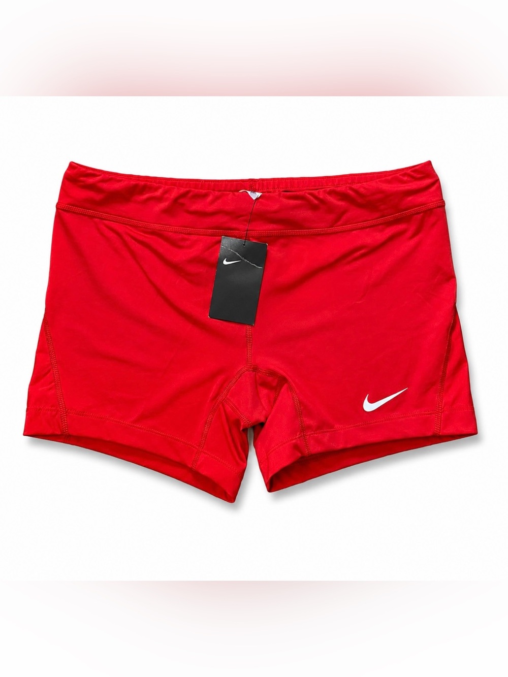 NWT Nike Women’s Volleyball Compression Shorts Red BV1020-657